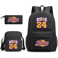 Set De Mochilas Kobes Bryansts 24 Anime School 3 Piezas Con Sh - Venta Internacional.