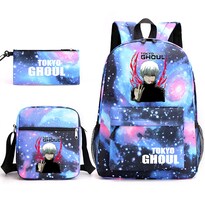 Set De Mochilas Escolares Tokyos Ghouls De 3 Piezas Para Niños - Venta Internacional.