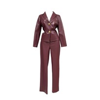 Conjunto Mussi color Vino 2 Piezas para Dama