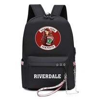Mochila Riverdales Kids School De Nailon Con Impresión 3d De 30 X 14 X 42 Cm - Venta Internacional.