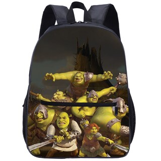 Foto 1 | Foto 1 | Mochila Escolar De Anime Shreks Con Dibujos Animados Para Estudiantes 30 X 13 X 40 Cm - Venta Internacional.
