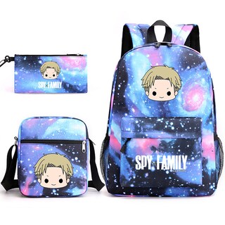 Foto 1 | Foto 1 | Set De Mochilas Spys Familys School De 3 Piezas Con Bandolera Para Niños - Venta Internacional.