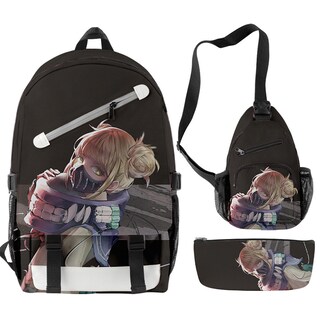Foto 1 | Foto 1 | Set De Mochilas Mys Heroes Academias Anime School Cartera 3d 3 Unidades - Venta Internacional.