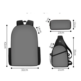 Foto 2 | Foto 2 | Set De Mochilas Sylvanas Windrunner Anime De 3 Piezas Para Niños Y Escuelas - Venta Internacional.