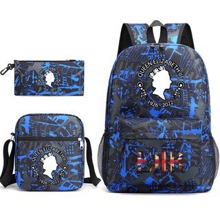 Foto 1 | Foto 1 | Set De 3 Mochilas Queen Elizabeth Anime School - Venta Internacional.