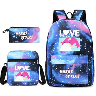 Foto 1 | Foto 1 | Set De Mochilas Escolares Love Harrys Styles 3 Piezas Para Niños - Venta Internacional.