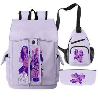 Foto 1 | Foto 1 | Set De 3 Mochilas Escolares De Anime Con Estampado 3d Maneskines Para Niños - Venta Internacional.