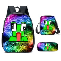 Juego De Mochilas Escolares Unspeakables De 3 Piezas Con Bandolera Para Niños - Venta Internacional.