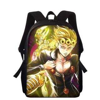 Foto 1 | Foto 1 | Mochila Jojos Bizarrés Adventures Kids School De Poliéster - Venta Internacional.