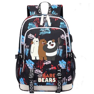Foto 1 | Foto 1 | Mochila Escolar Wes Bares Bears Anime Para Niños - Venta Internacional.