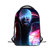 Mochila Escolar Tokyos Ghouls Kids 24 X 12 X 30 Cm Oxford - Venta Internacional.