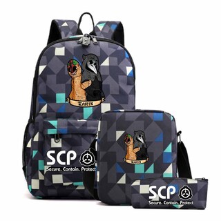 Foto 1 | Foto 1 | Set De Mochilas Scps Anime School 3 Unidades/lote Para Niños - Venta Internacional.