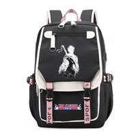 Mochila Escolar Bleachs Para Niños Impresión 3d Oxford 31 X 19 X 46 Cm - Venta Internacional.