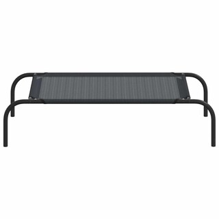 Foto 4 | Foto 4 | Cama Elevada Para Perros Vidaxl Para Razas Pequeñas En Negro Textilene - Venta Internacional.