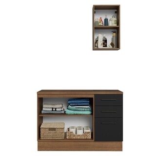 Foto 5 | Foto 5 | Mueble De Baño Completo Para Almacenaje Madesa Agata 120cm 3