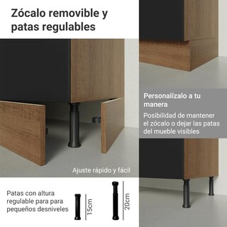 Foto 8 | Foto 8 | Mueble De Baño Completo Para Almacenaje Madesa Agata 120cm 3