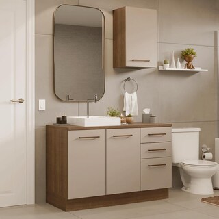 Foto 2 | Foto 2 | Mueble De Baño Completo Para Almacenaje Madesa Agata 120cm 2
