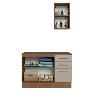 Foto 5 | Foto 5 | Mueble De Baño Completo Para Almacenaje Madesa Agata 120cm 2