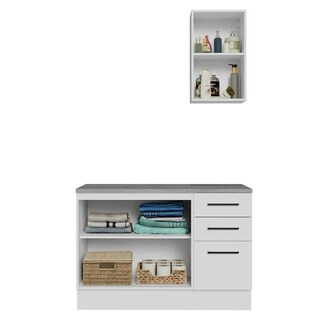 Foto 5 | Foto 5 | Mueble De Baño Completo Para Almacenaje Madesa Agata 120cm B