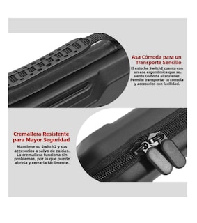 Foto 4 | Foto 4 | Fundas Y Estuches Protector Para Nintendo Switch Negro