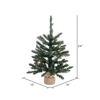 Foto 2 | Foto 2 | Árbol De Navidad Pino Anoka Vickerman 24 Cm Con Led Blanco Cálido - Venta Internacional.