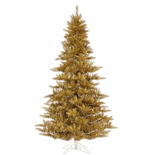 Foto 1 | Foto 1 | Árbol De Navidad Vickerman Con Orillos Dorados 60 Cm Sin Luces Con Soporte - Venta Internacional.