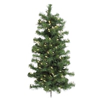 Árbol De Navidad Pino Douglas Vickerman 90 Cm Con 100 Luces Led - Venta Internacional.