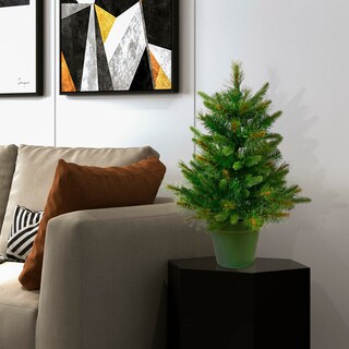 Foto 7 | Foto 7 | Árbol De Navidad Vickerman Pino Cachemira 24'' Sin Iluminar 60 Cm - Venta Internacional.