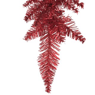 Foto 4 | Foto 4 | Gota De Navidad Vickerman De 36'' De Abeto Rojo Con Espumillón Sin Iluminar - Venta Internacional.