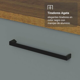 Foto 6 | Foto 6 | Kit Gabinete Bajo Con Armario De Vidrio Madesa Agata 70cm Mg