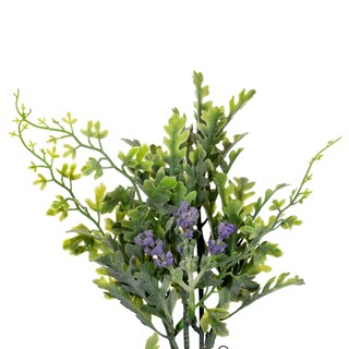 Foto 2 | Foto 2 | Corona Artificial De Senecio Cineraria De 18 Cm Verde Vickerman - Venta Internacional.