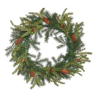 Foto 3 | Foto 3 | Corona De Navidad Vickerman 20'' De Pino Hemlock-angel Sin Iluminar - Venta Internacional.