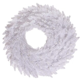 Foto 1 | Foto 1 | Corona Navideña De Abeto Blanco Vickerman 60 Cm Sin Iluminar Para Decoración Interior - Venta Internacional.