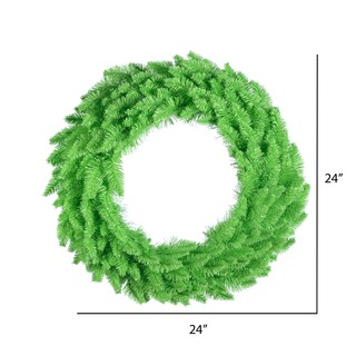 Foto 2 | Foto 2 | Corona Navideña Vickerman De Abeto Lima 24 Cm Con Luces Led Dura-lit - Venta Internacional.