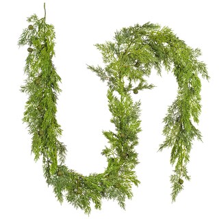 Foto 1 | Foto 1 | Guirnalda Navideña Vickerman Stovall De Cedro Y Pino 73 Cm Verde - Venta Internacional.