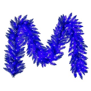 Foto 1 | Foto 1 | Guirnalda Navideña Vickerman Abeto Azul 2.7 M X 4.3 M Con 100 Led - Venta Internacional.