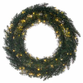 Foto 4 | Foto 4 | Corona Artificial Preiluminada Vickerman Camdon Fir 30 Cm Con Luces - Venta Internacional.