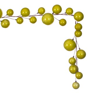 Foto 3 | Foto 3 | Guirnalda Vickerman De Ramas Con Esferas De Perla Lime Cable De 3 M Para Uso Interior - Venta Internacional.