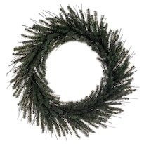 Corona De Navidad Vickerman Viena De Ramas 24 Cm Sin Iluminar Para Interior - Venta Internacional.