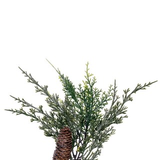 Foto 3 | Foto 3 | Guirnalda Colgante De Cedro Con Nieve Artificial Vickerman De 1.8 M Con Piñas - Venta Internacional.