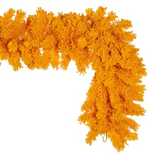 Foto 4 | Foto 4 | Guirnalda Artificial Vickerman Amarilla Flocada 2 7 M X 4 3 M - Venta Internacional.