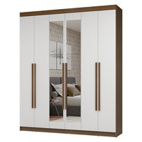 Ropero Closet Madesa Venus 6 Puertas 2 Espejos 180cm Mb 03