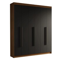 Ropero Closet Madesa Venus 6 Puertas 4 Cajones 180cm Mc 04