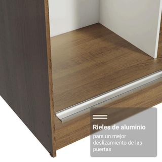 Foto 7 | Foto 7 | Ropero Closet Madesa Reno 3 Puertas 1 Espejo Con Pies Mb 02