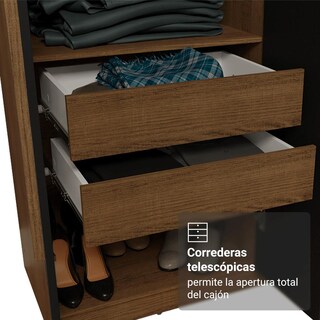 Foto 6 | Foto 6 | Ropero Closet Madesa Venus 6 Puertas 2 Espejos 180cm Mn 01