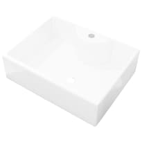 Lavabo De Baño Vidaxl De Cerámica Blanca 18 9x14 6x5 3 Cm Para Baño - Venta Internacional.