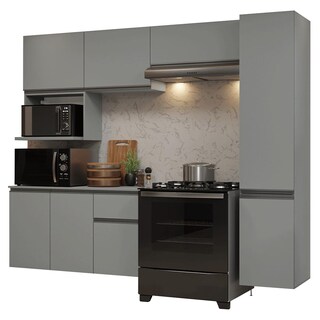 Foto 1 | Foto 1 | Cocina Integral Completa Modular Madesa Nice 240m Gris 09