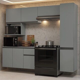 Foto 2 | Foto 2 | Cocina Integral Completa Modular Madesa Nice 240m Gris 09