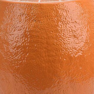 Foto 2 | Foto 2 | Mesa Para Planta Decorativa Benzara En Cerámica Naranja 44x44x44 Cm - Venta Internacional.