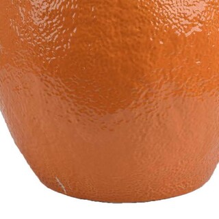 Foto 4 | Foto 4 | Mesa Para Planta Decorativa Benzara En Cerámica Naranja 44x44x44 Cm - Venta Internacional.